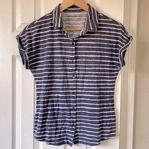 Eddie Bauer Button-Up Top - Size S